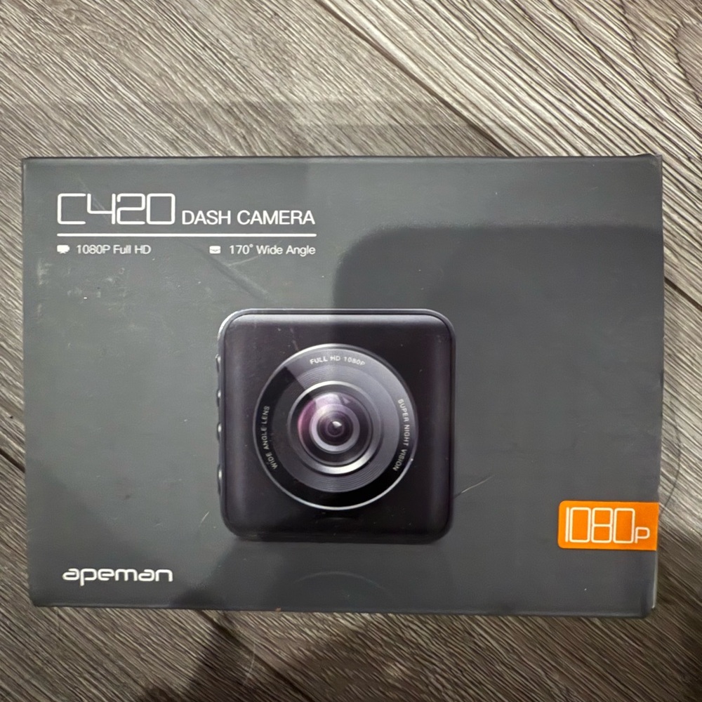 Apeman C420 Dash Camera - Black